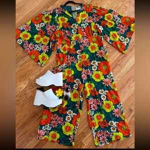 Dawn O’Porter X Joanie - Sunset Floral Print Jumpsuit